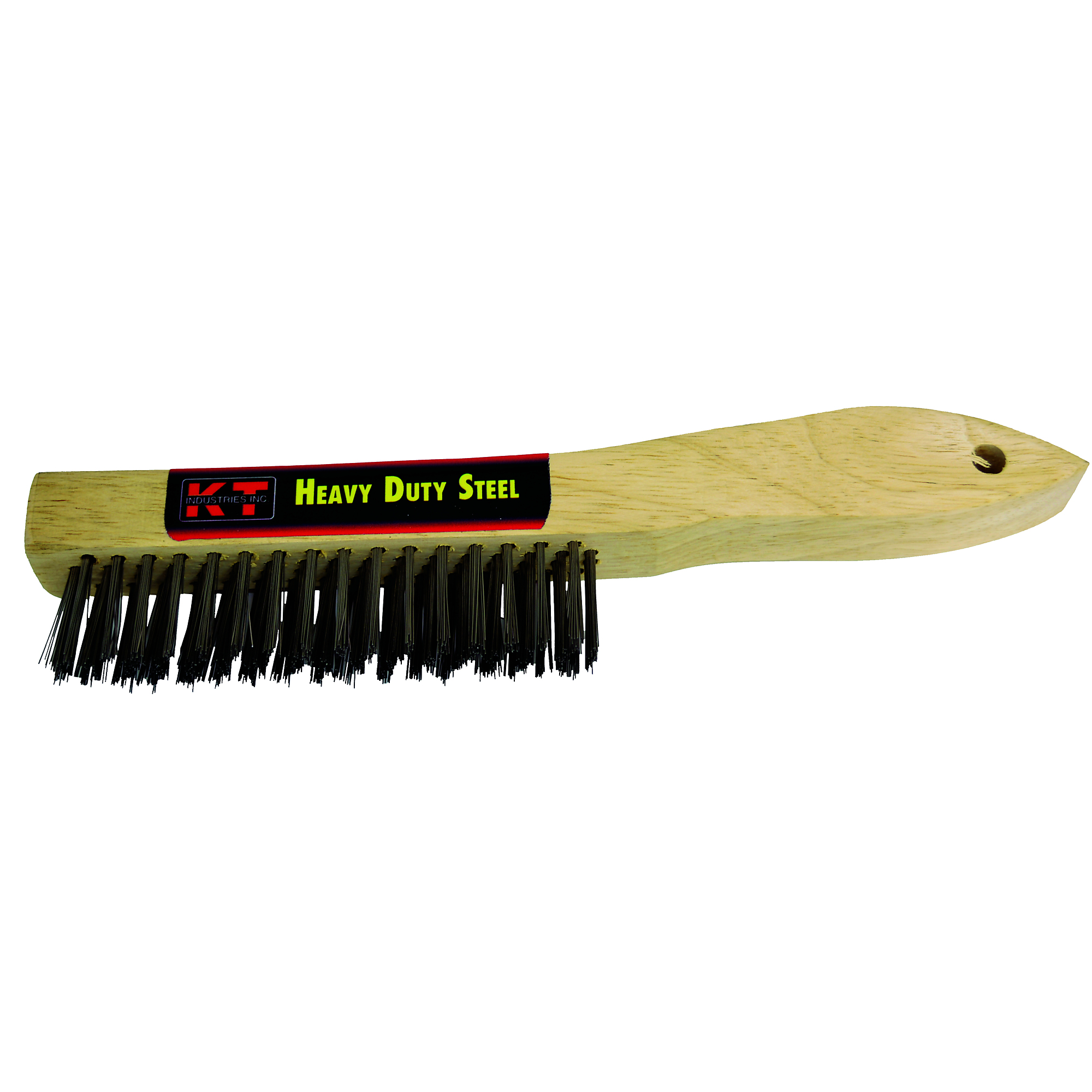 K-T Industries Shoe Handle Brush — 5 1/4in. Brush Length, 10in. Overall Length, 12 Pcs, Model# 5-2210